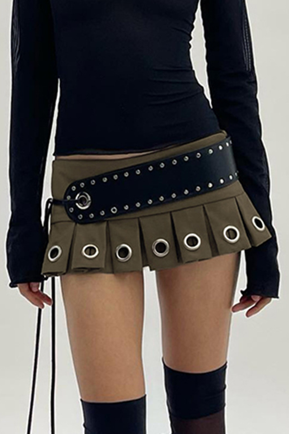 Y2k Sexy Mini Pleated Skirt with Low Waist