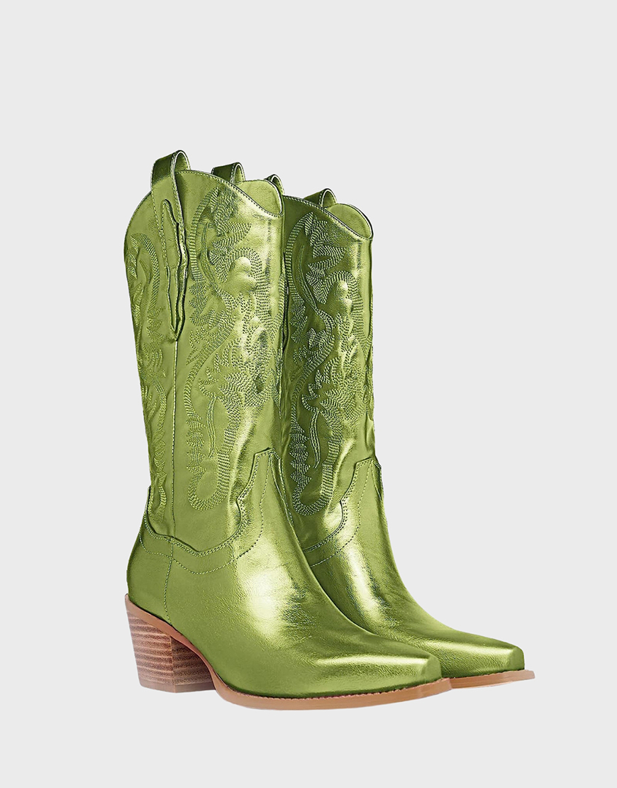 Fuchsia Embroidered Cowgirl Boots