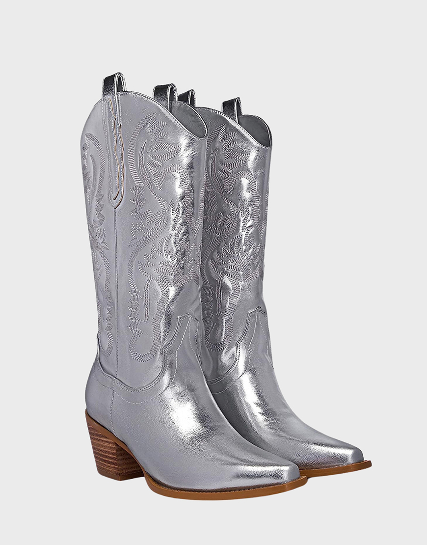 Fuchsia Embroidered Cowgirl Boots