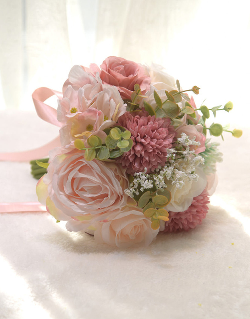 Dark Purple Homecoming Bouquets