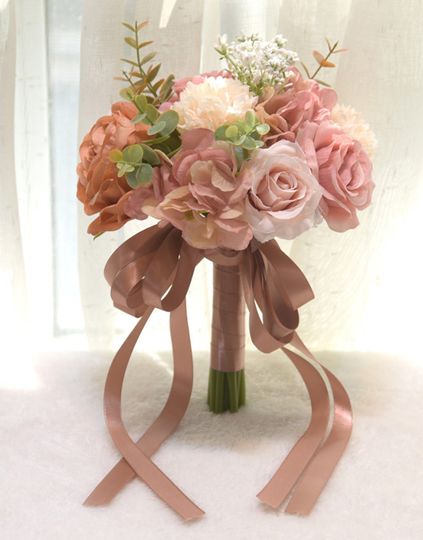 Dark Purple Homecoming Bouquets