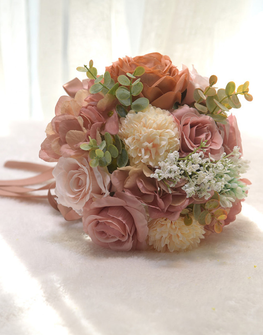 Dark Purple Homecoming Bouquets