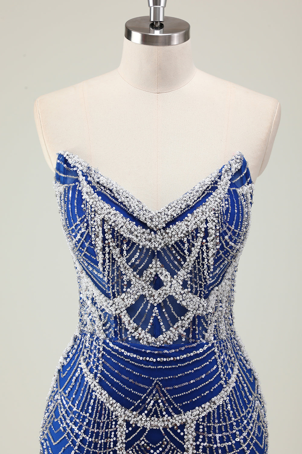 Sparkly Black Mermaid Sweetheart Long Prom Dress with Beading