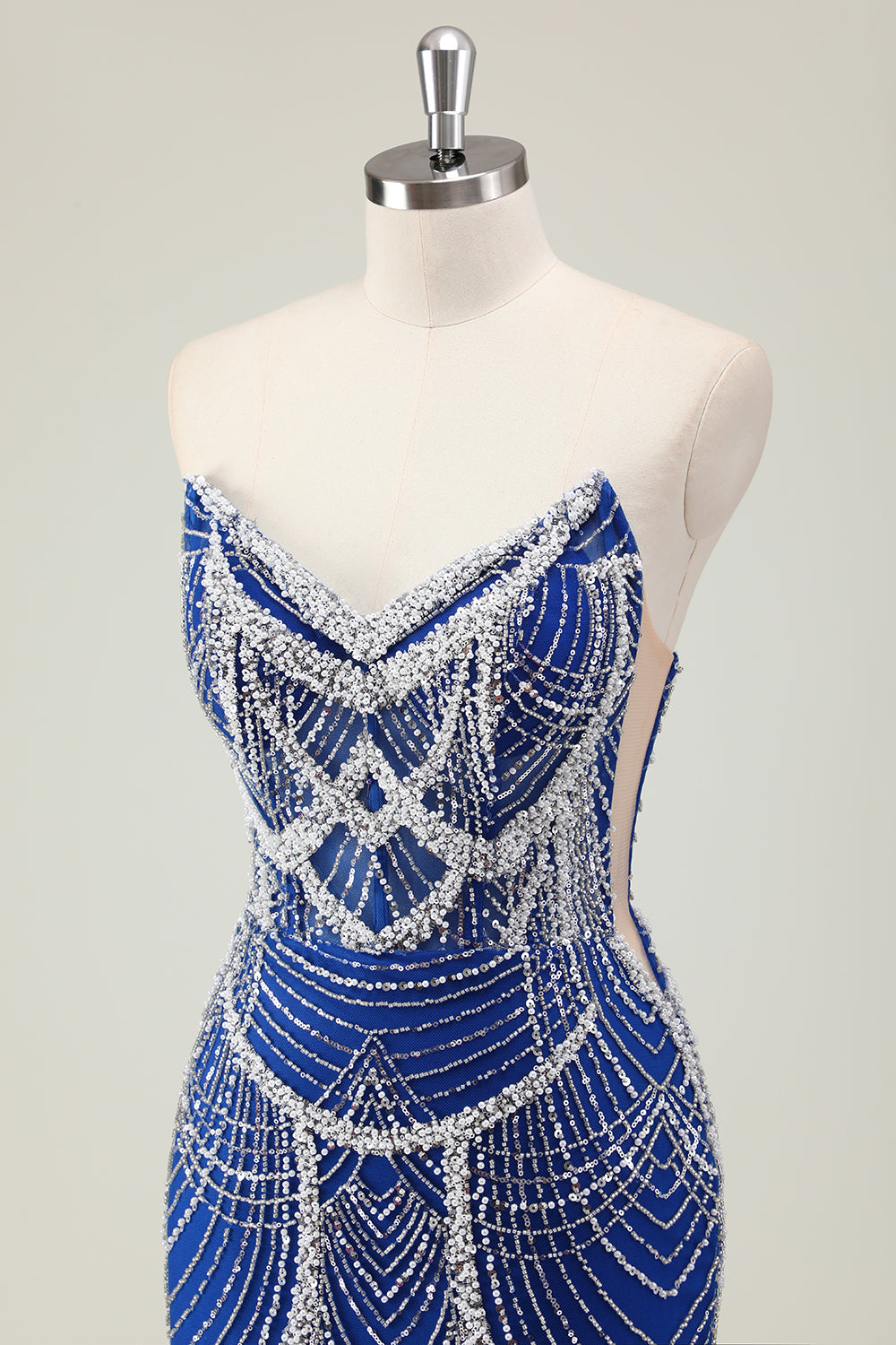 Sparkly Black Mermaid Sweetheart Long Prom Dress with Beading