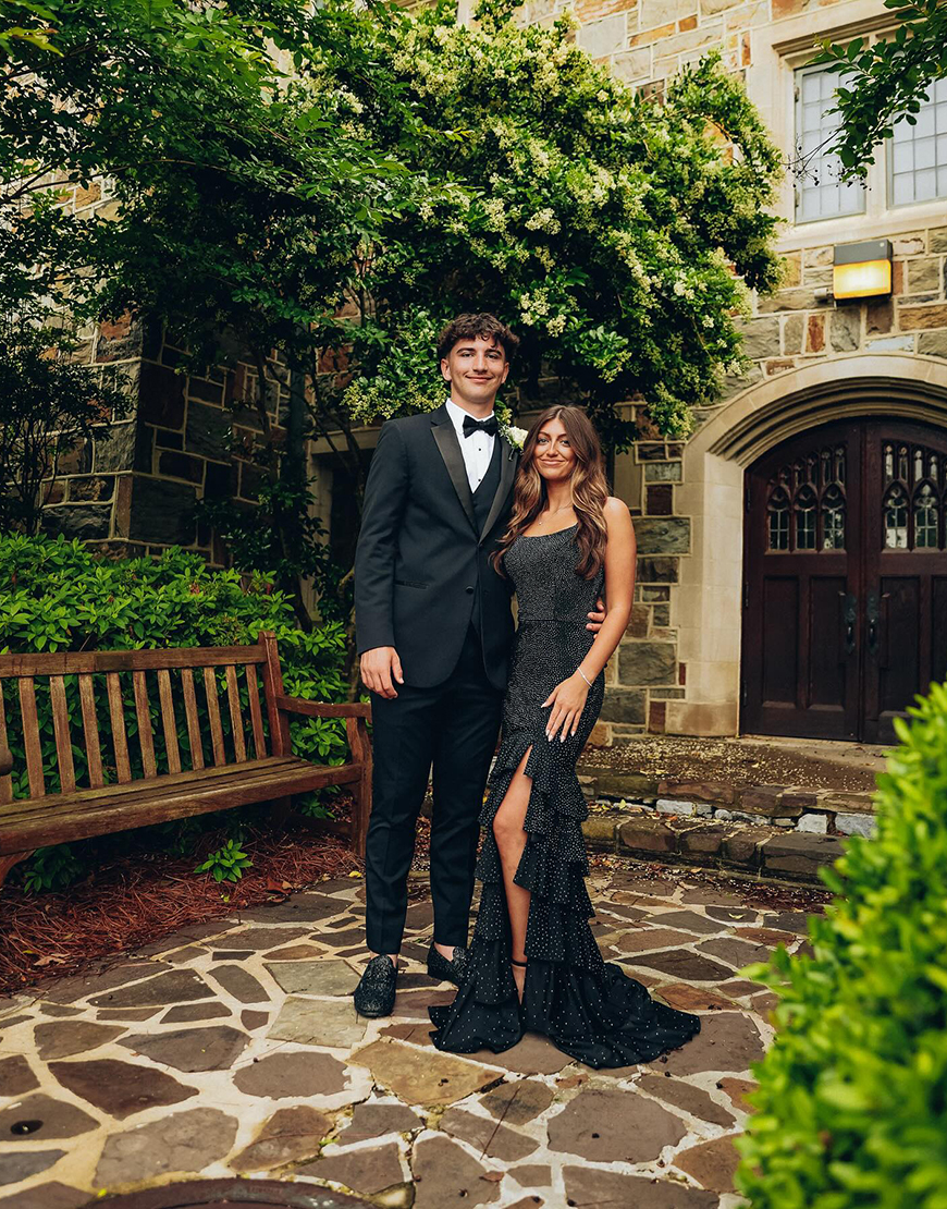 Sparkly Blue Mermaid Spaghetti Straps Beaded Ruffles Long Prom Dress with Slit