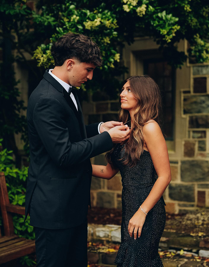 Sparkly Blue Mermaid Spaghetti Straps Beaded Ruffles Long Prom Dress with Slit