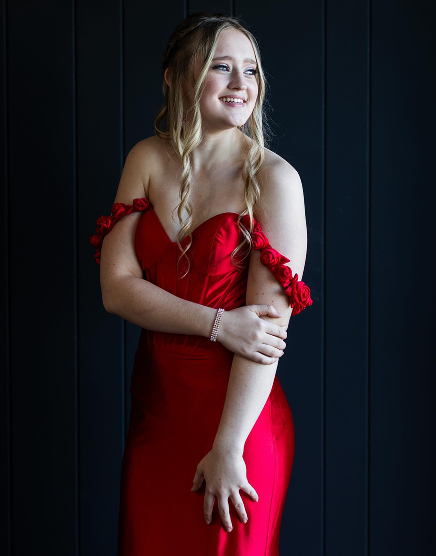 Lilac Mermaid Flowers Off the Shoulder Corset Long Prom Dress