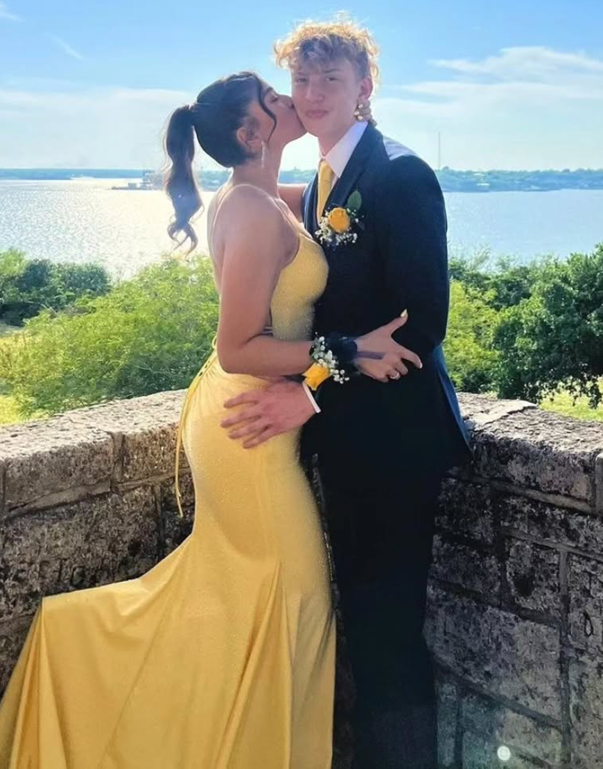 Sparkly Red Mermaid Spaghetti Straps Beaded Long Prom Dress