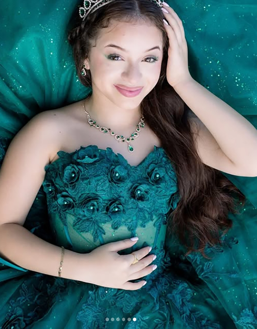 Sparkly Peacock Strapless Beaded Flowers Tulle Quinceanera Dress