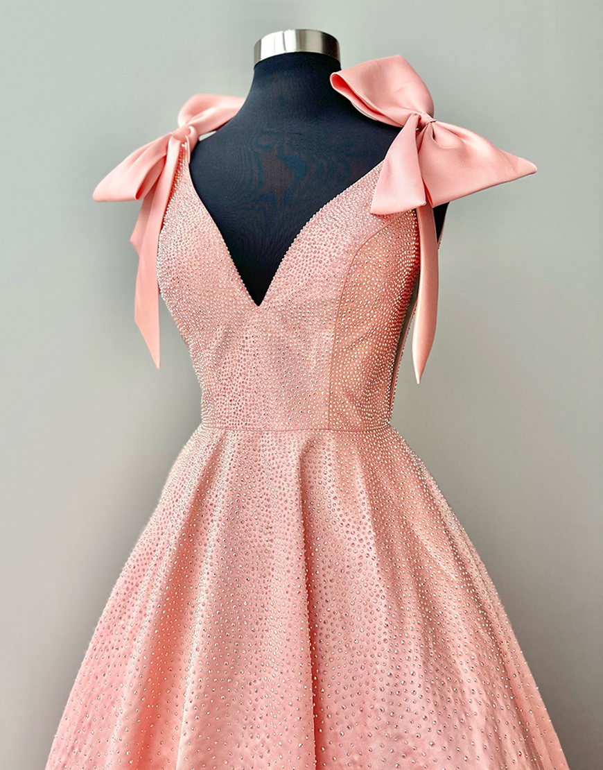 Sparkly Royal Blue Ruffled A Line Short Homecoming Dress with Beading