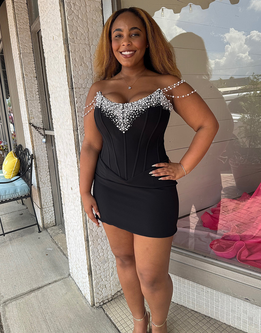 Sparkly Fuchsia Sweetheart Corset Tight Short Satin Homecoming Dress with Beading