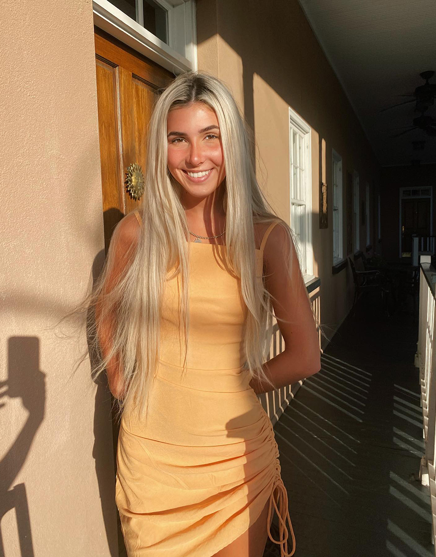 Yellow Spaghetti Straps Mini Bodycon Dress