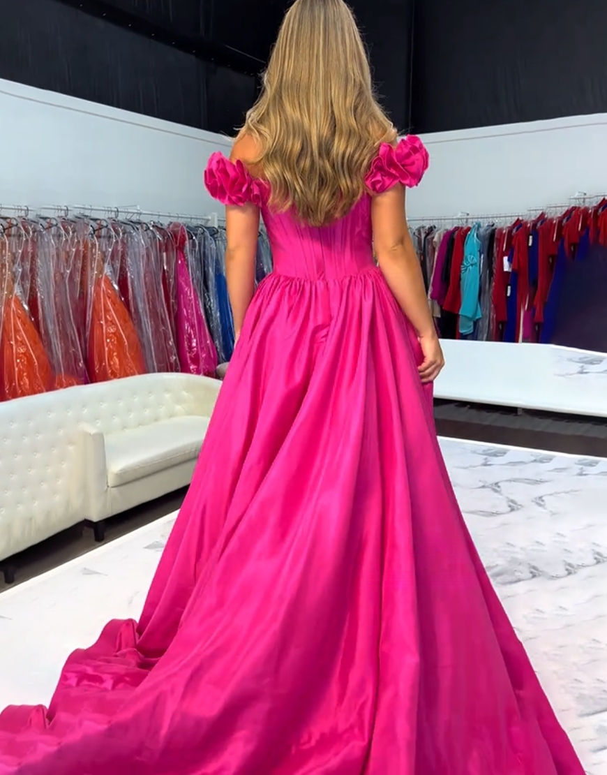 Yellow Mermaid Corset Off the Shoulder Long Prom Dress with Cape