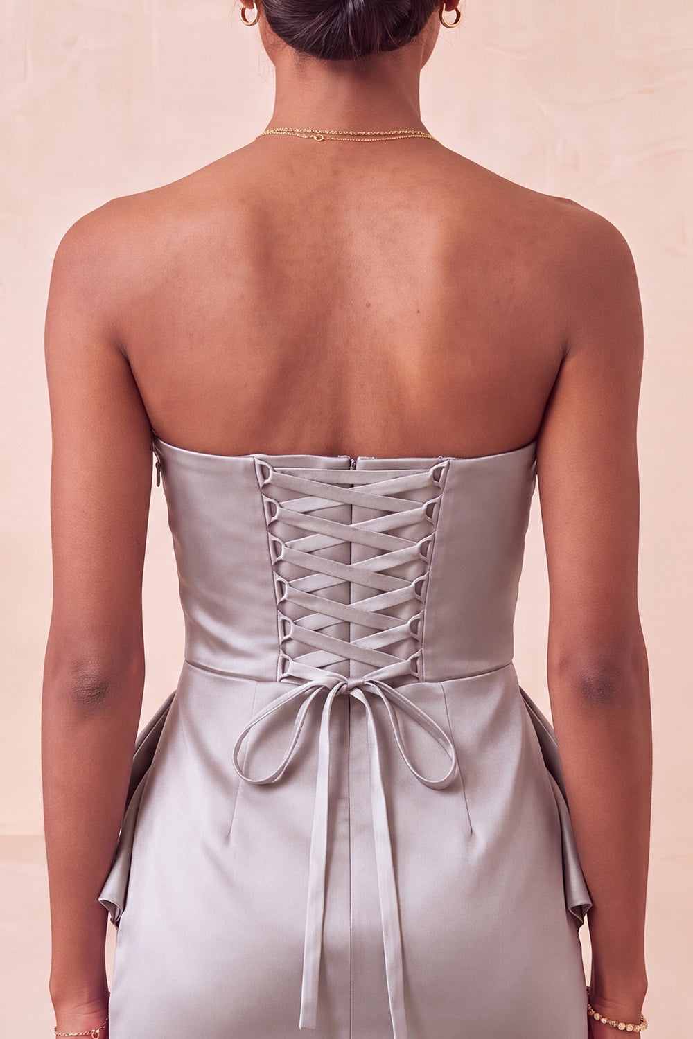 Dark Green Ruched Tight Strapless Short Homecoming Dress with Beading