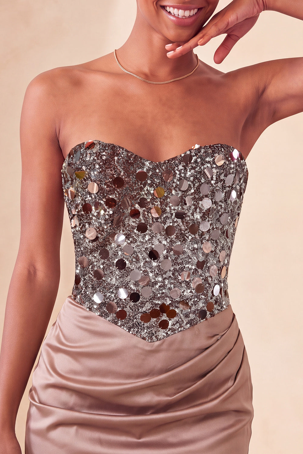 Sparkly Red Sequin Ruched Sweetheart Tight Short Homecoming Dress