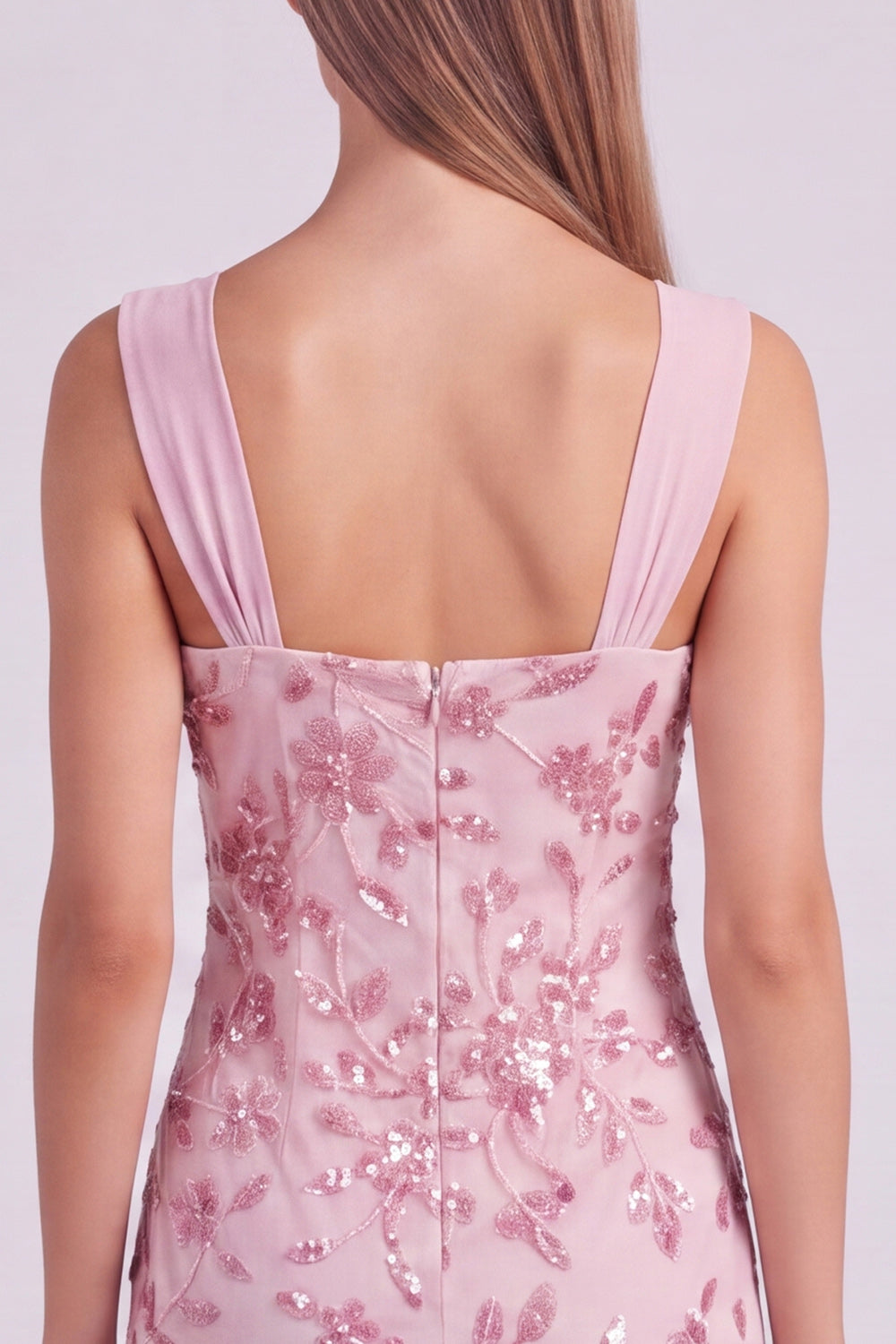 Fuchsia Floral Ruched Bodycon Short Homecoming Dress