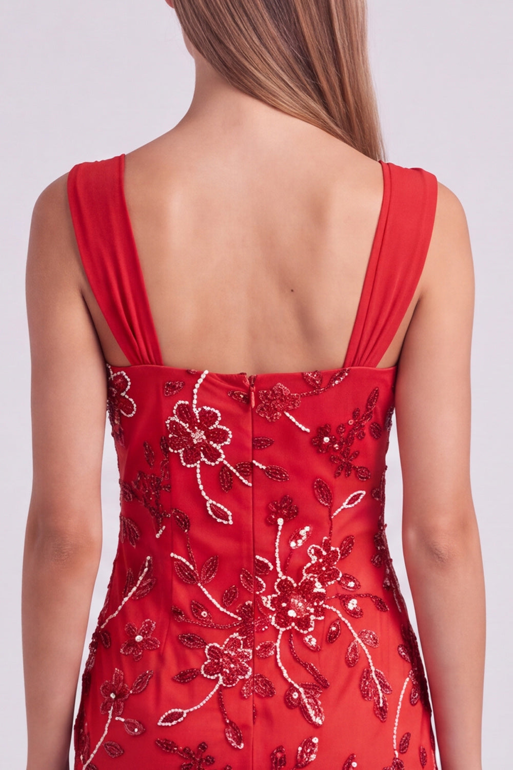 Fuchsia Floral Ruched Bodycon Short Homecoming Dress