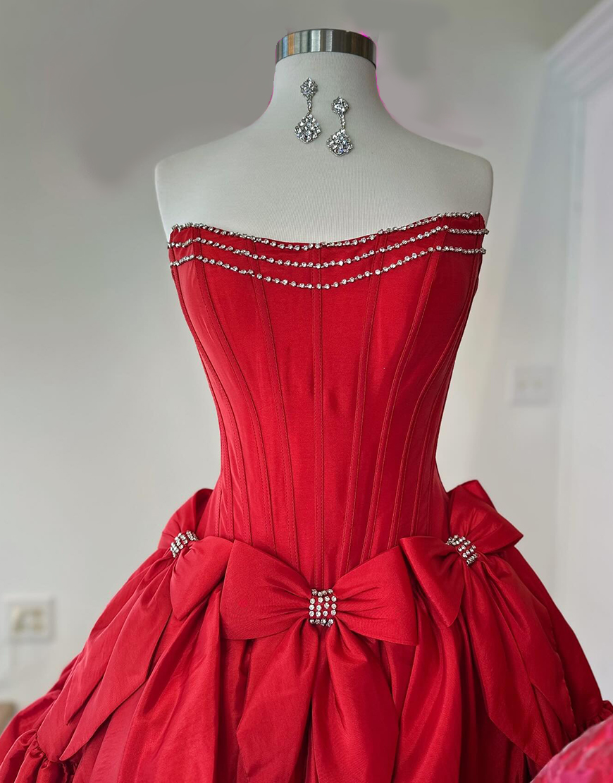 Sparkly Black A-Line Beaded Ruffle Homecoming Dress with Bowknots