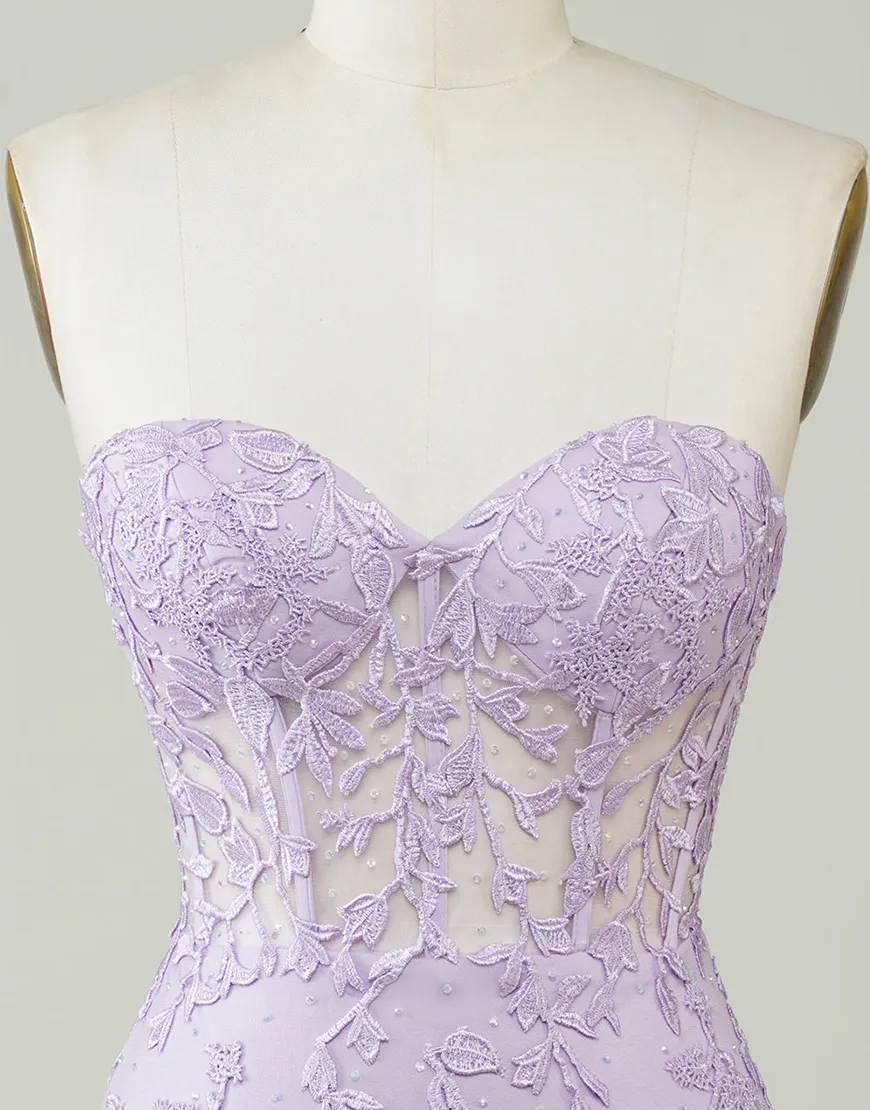 Sexy Elegant Sweetheart Lace Homecoming Dress Party Dress