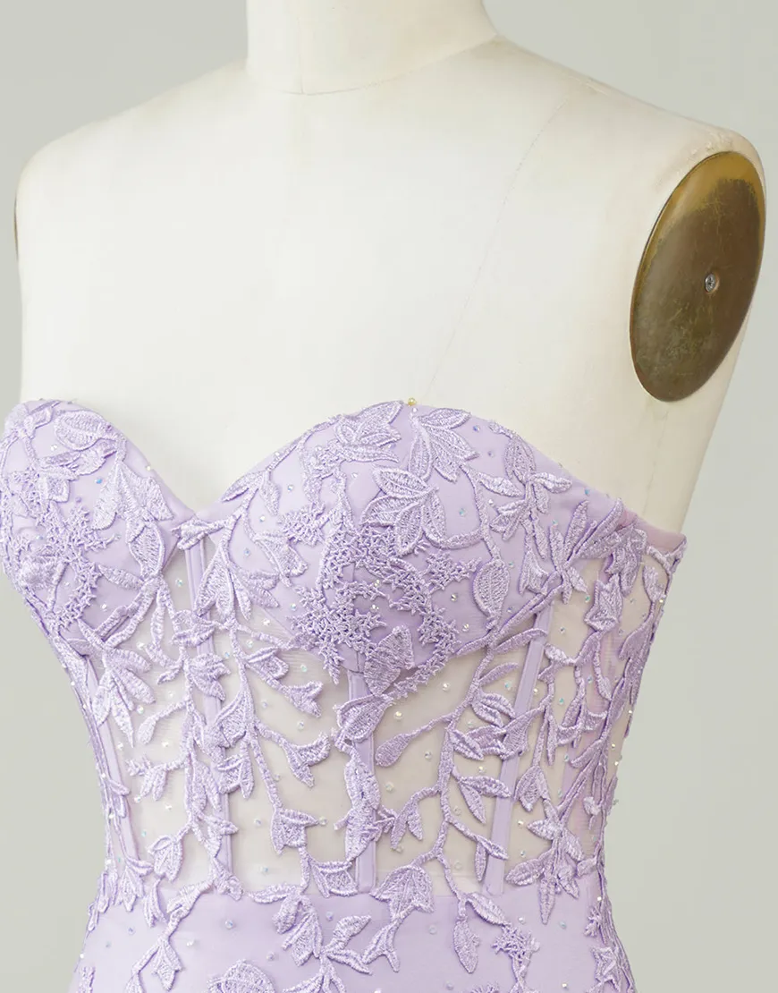 Sexy Elegant Sweetheart Lace Homecoming Dress Party Dress