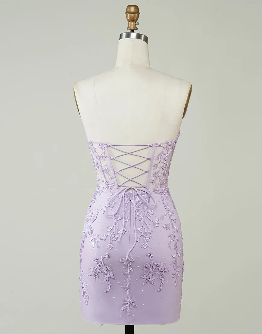 Sexy Elegant Sweetheart Lace Homecoming Dress Party Dress