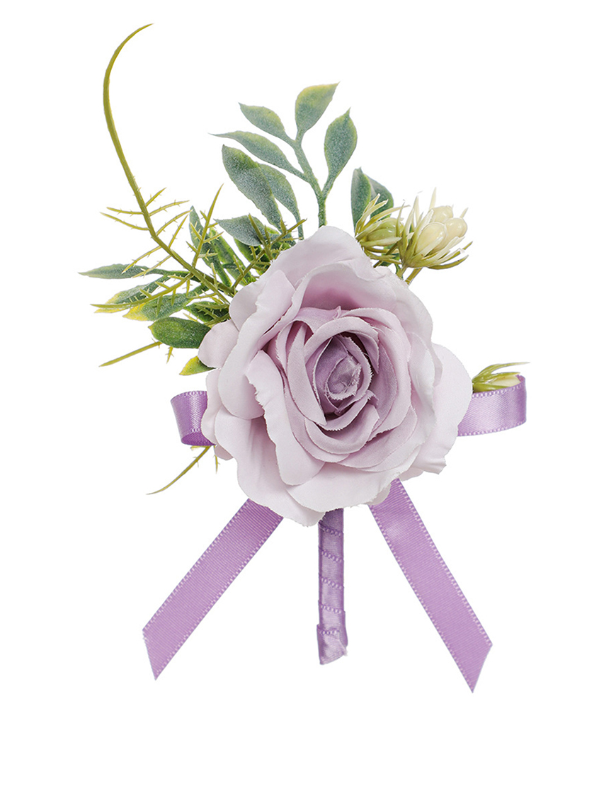 Blue Boutonniere for Homecoming Party