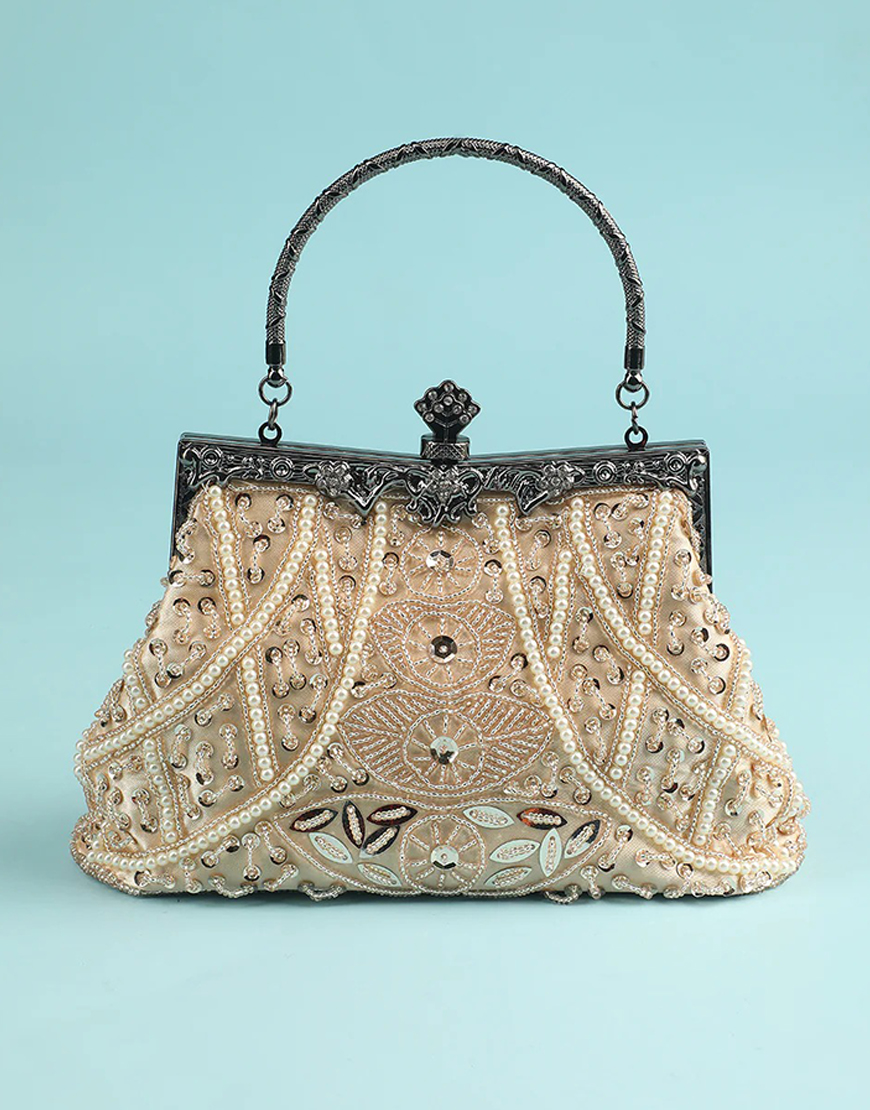 Vintage Pearl Handbag
