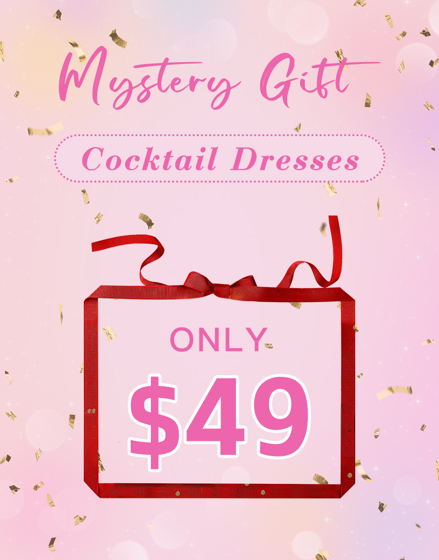 Mystery Gift-Cocktail Dress Sale