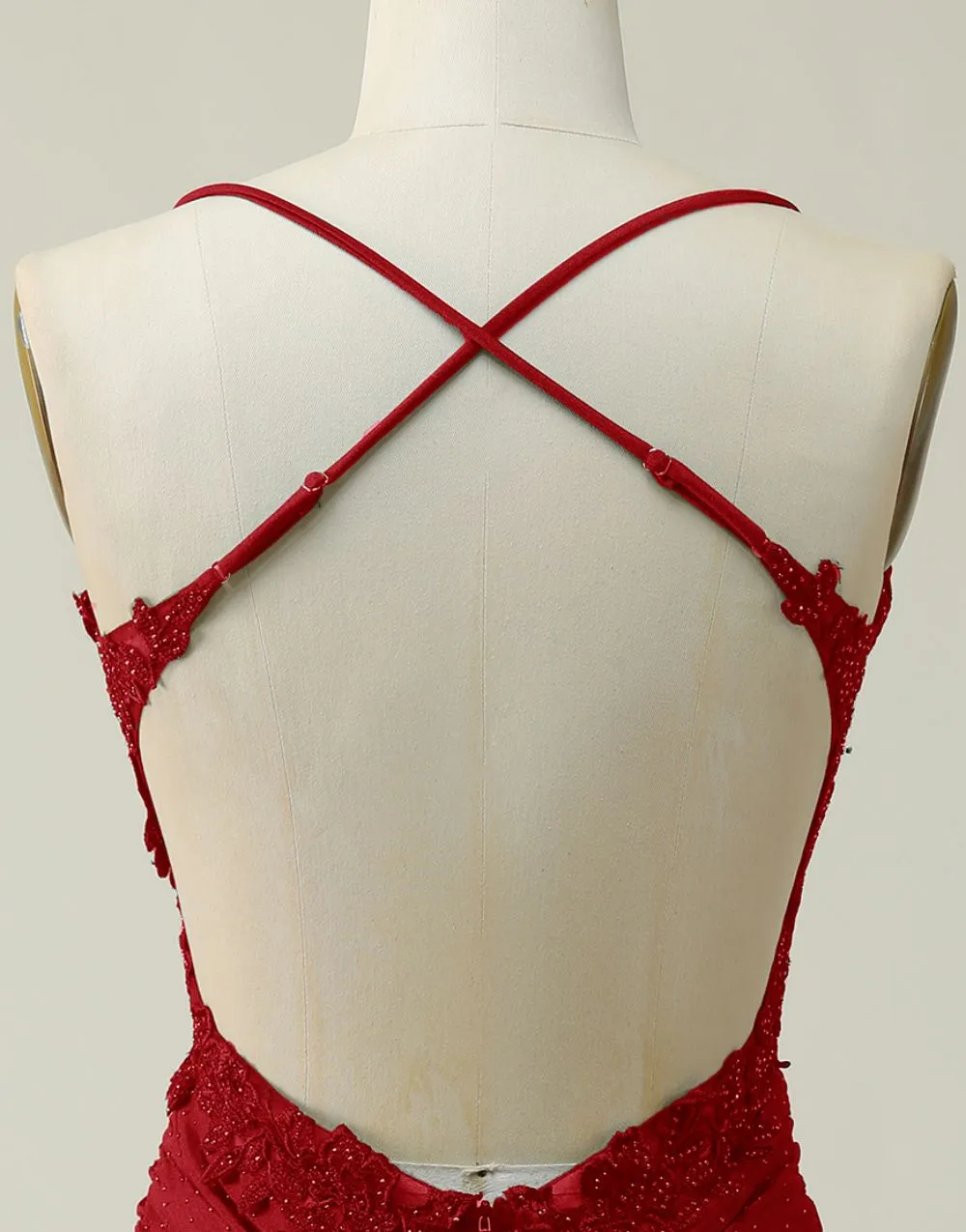 Dark Green Cross Back Short Glitter Homecoming Dress