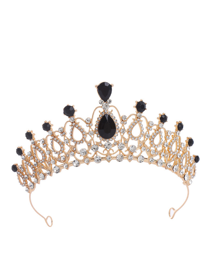 Elegant Silver Crystal Wedding Tiaras Princess Quinceanera Crown