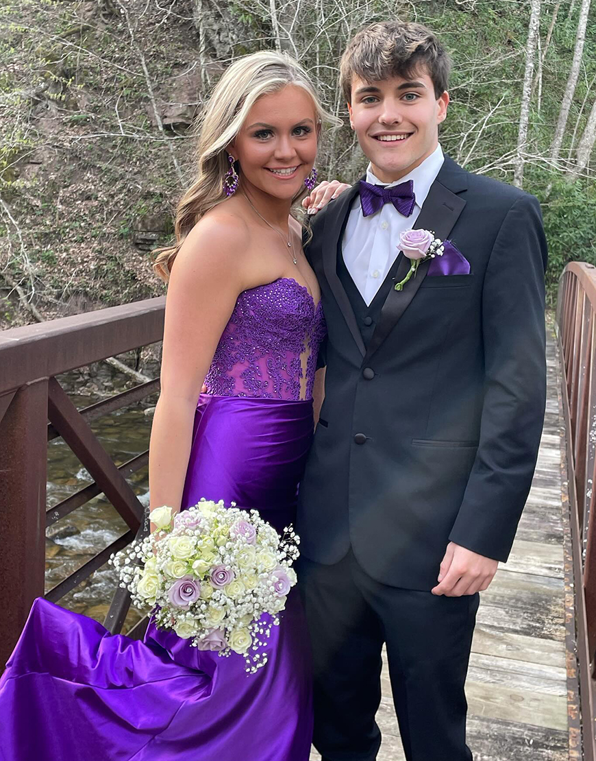 Navy Blue Sweetheart Mermaid Long Satin Prom Dress With Split