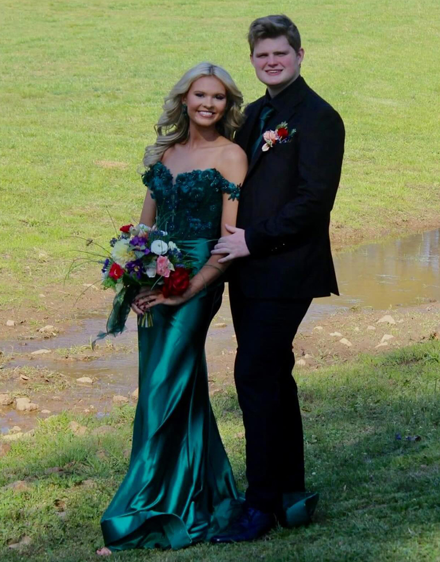 Stunning Red Mermaid Off The Shoulder Long Satin Prom Dress With 3D Flowers