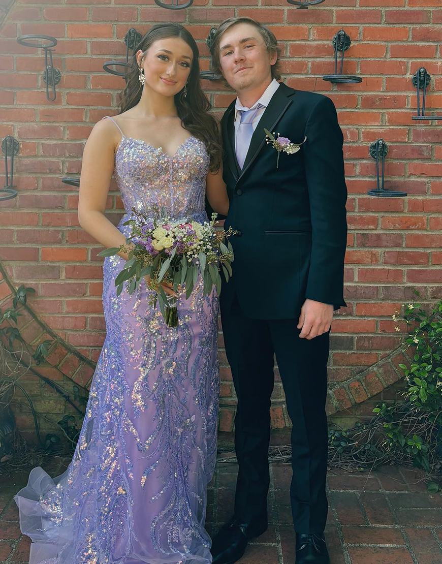 Sparkly Light Blue Mermaid Spaghetti Straps Long Prom Dress With Sequin