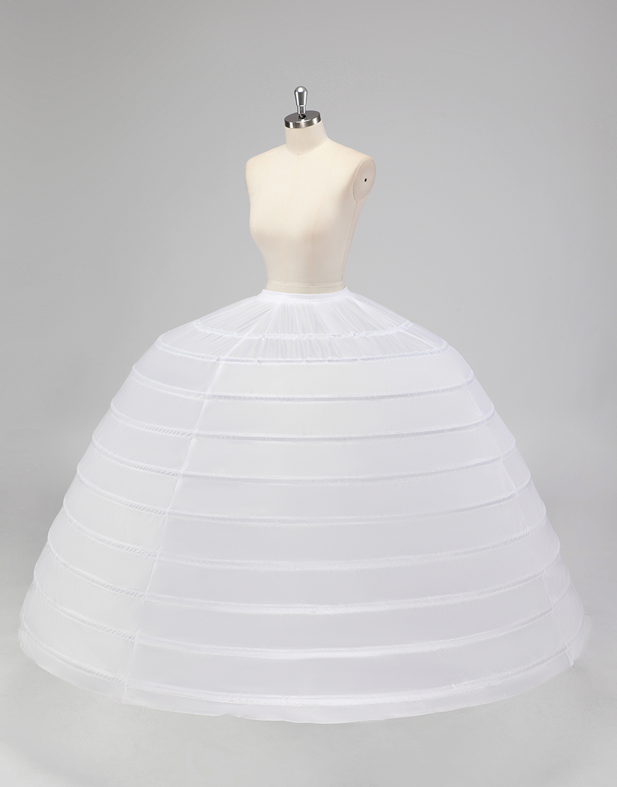 Women Super Deluxe 10 Hoop Petticoats