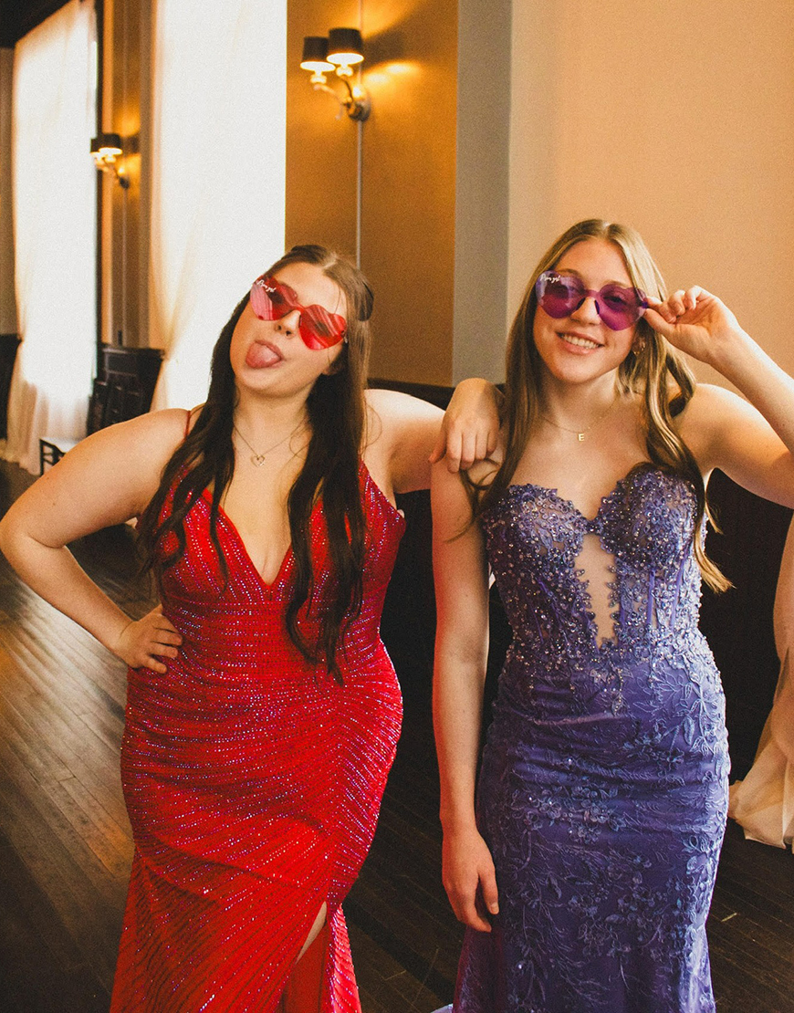 Gorgeous Black Mermaid Lace Up Long Corset Beaded Prom Dress With Slit