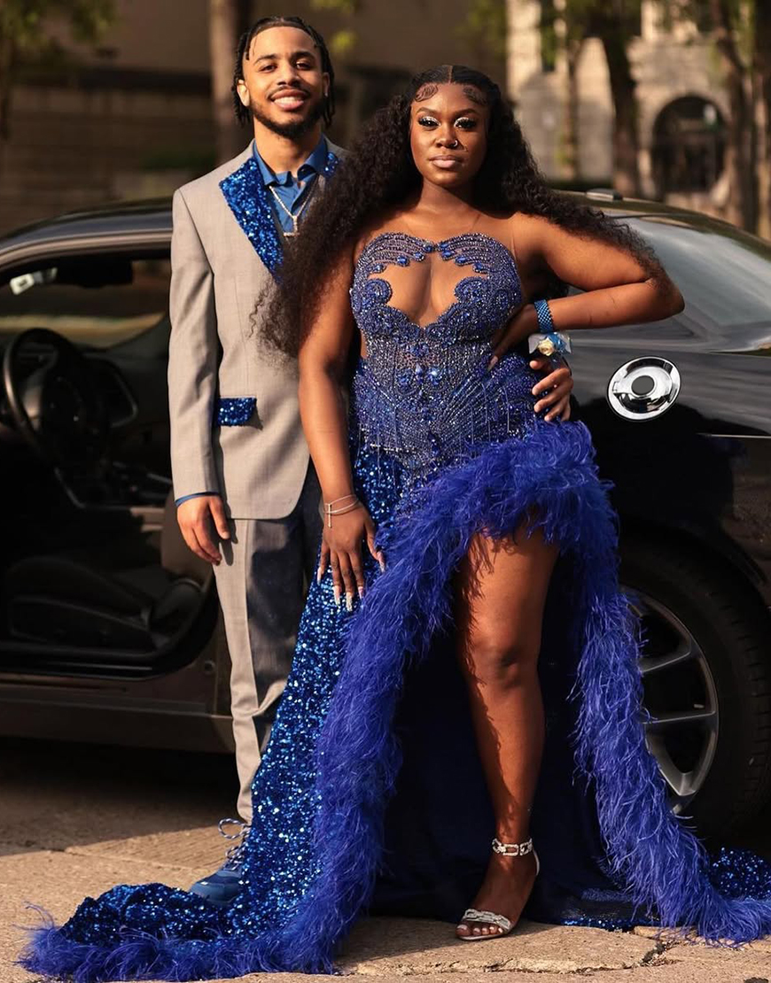 Sparkly Grey Notched Lapel 2 Piece Prom Homecoming Men's Suits with Sequin