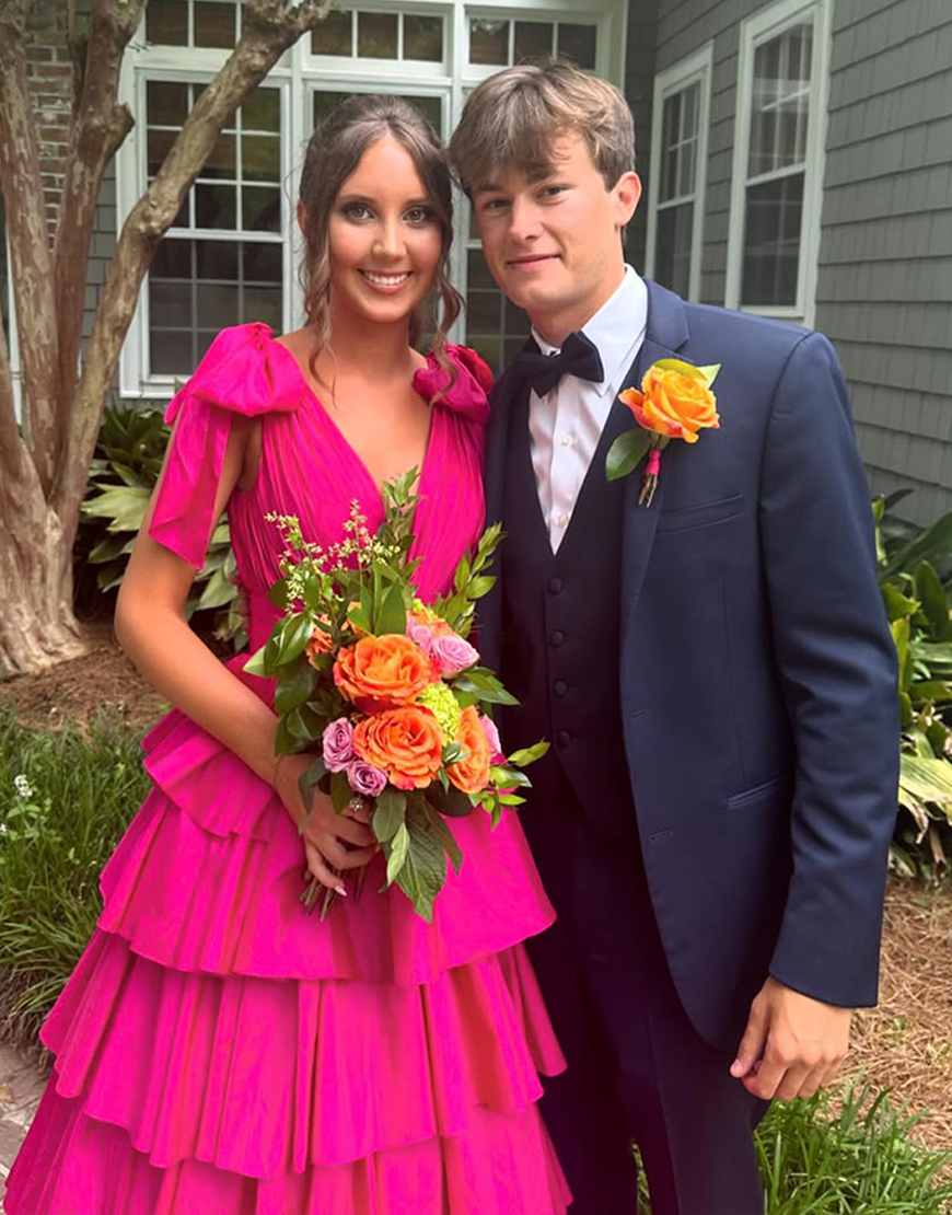 Navy Slim Fit 3 Piece Notched Lapel Men's Prom Homecoming Suits