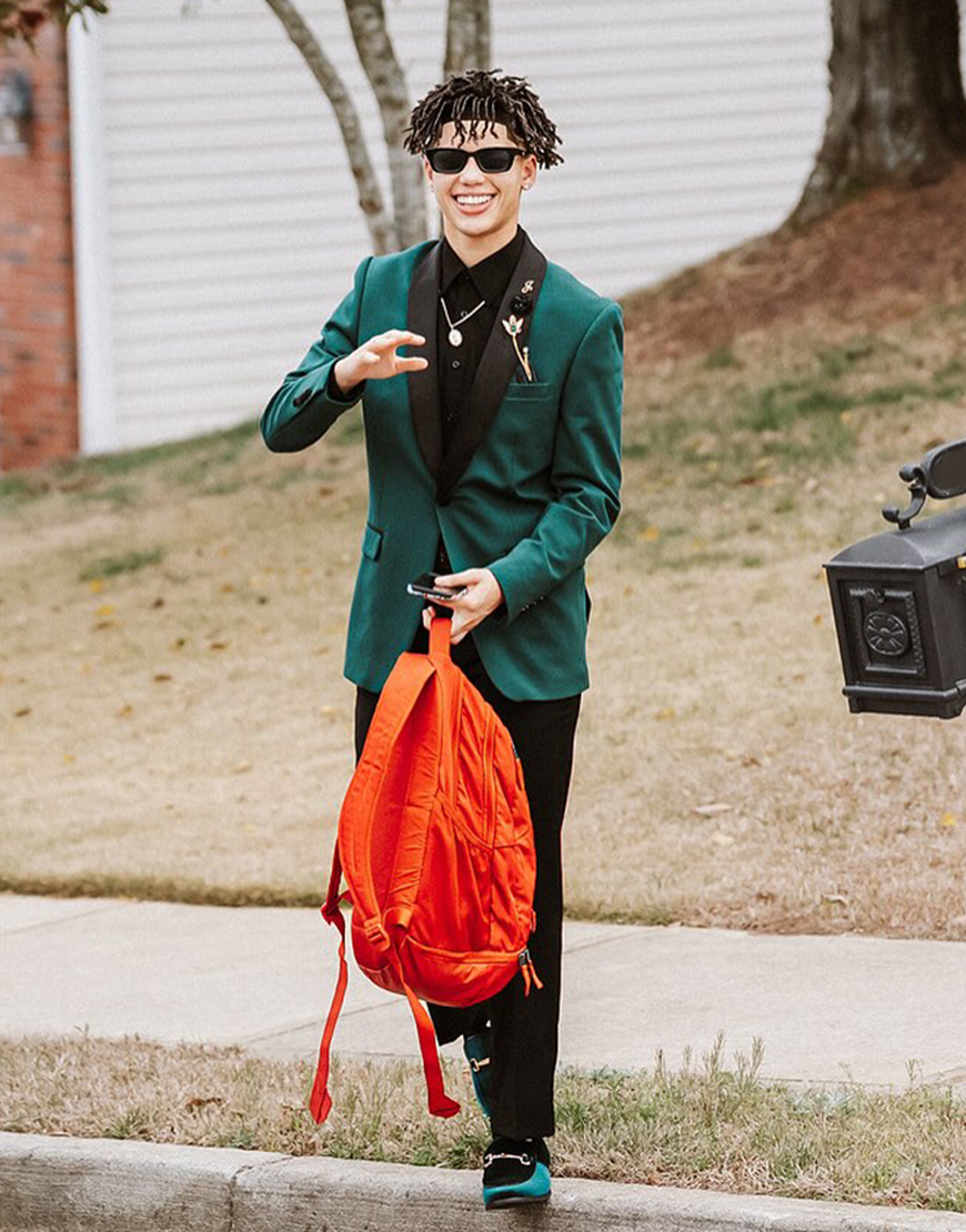 Dark Green 2 Piece Slim Fit Shawl Lapel Men's Prom Homecoming Suits