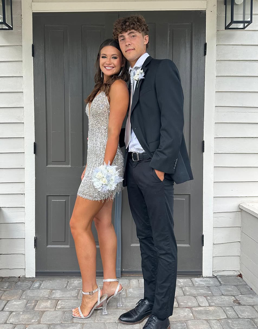 Navy Slim Fit Notched Lapel 2 Piece Prom Homecoming Men's Suits