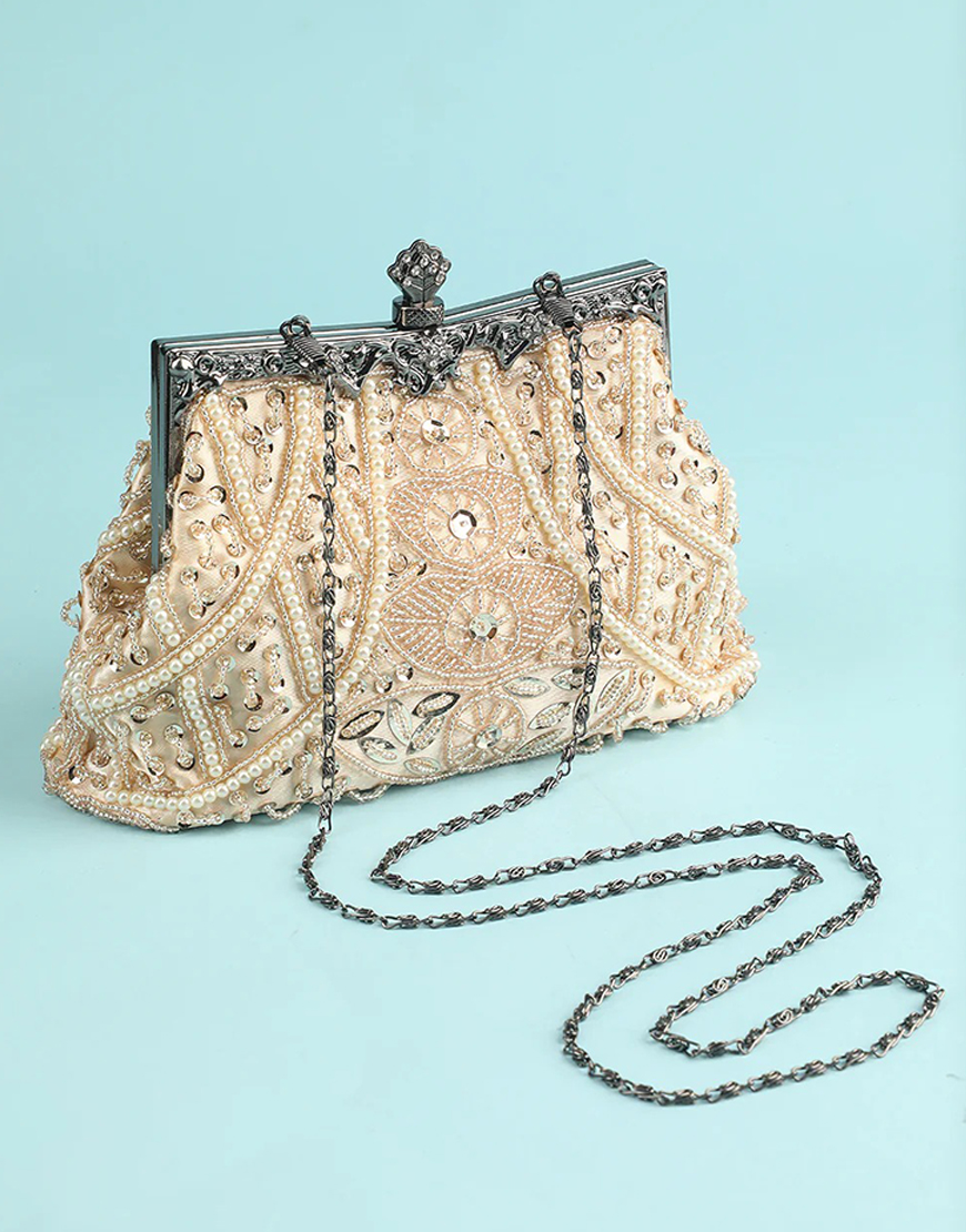 Vintage Pearl Handbag