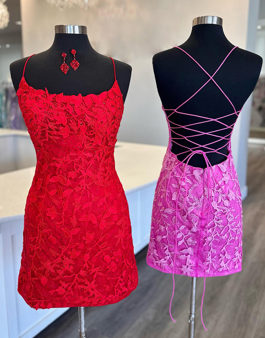 Bodycon Blue Homecoming Dress Backless Party Dress