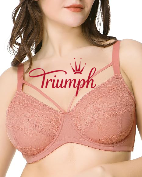 ✨Triumph ✨- vékony, vezeték nélküli megereszkedésgátló melltartó [65A-120H]