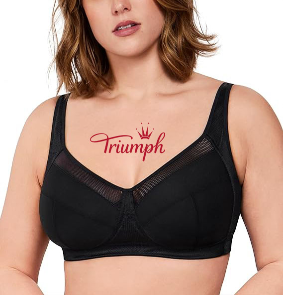 Triumph - 3 db 🔥Légáteresztő női csipke melltartó