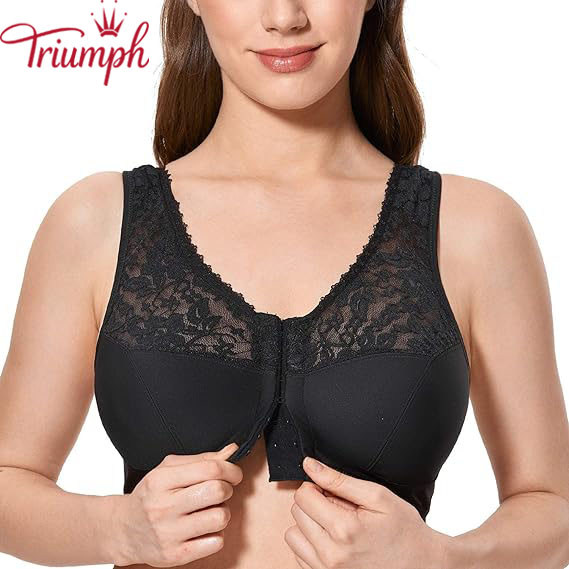 Triumph - 3 részes vezeték nélküli csipke melltartó szett