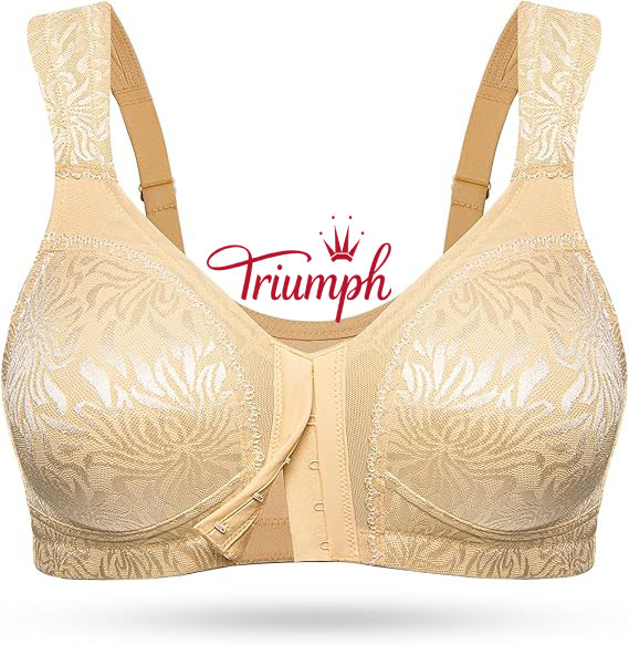 Triumph - 3 darab 🔥Női teljes fedőképességű vezeték nélküli komfort melltartó párnázat nélkül