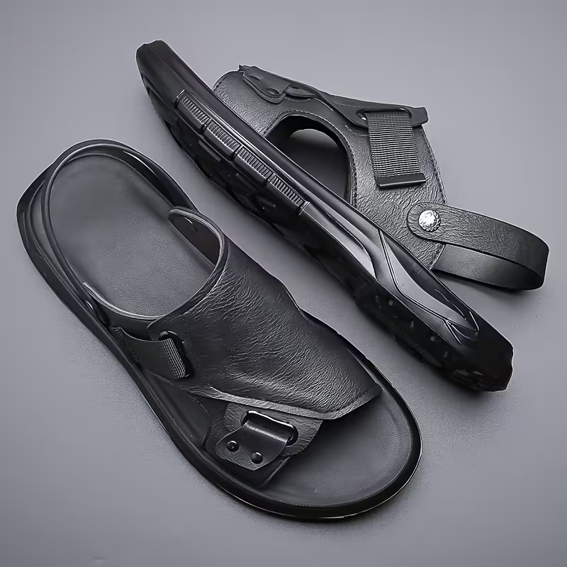 Nyári szandál, állítható, kültéri sportokhoz, sétáláshoz és strandoláshoz alkalmas, PU csúszásgátló kialakítással.
