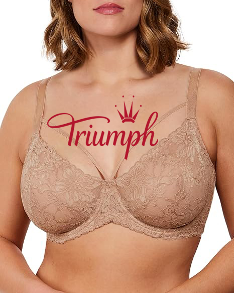 ✨Triumph ✨- vékony, vezeték nélküli megereszkedésgátló melltartó [65A-120H]