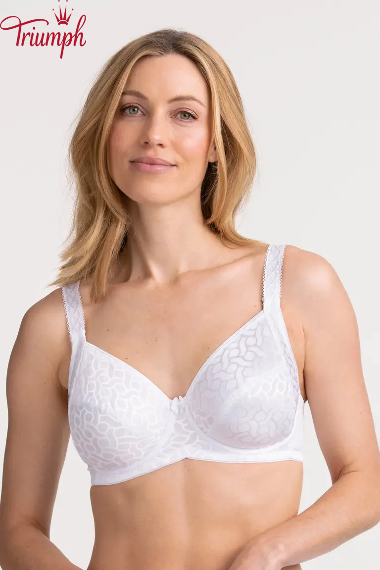 Triumph - (3 db) aládrótozott jacquard melltartó