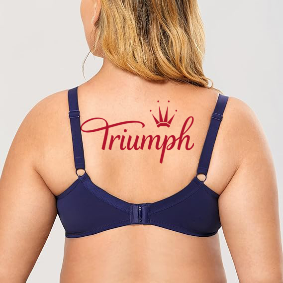 Triumph - 3 darab 🔥Nagy méretű teljes kupa csipke melltartó