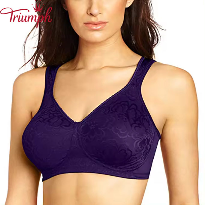Triumph - 3 darab 🔥Szexi, párnázott push-up melltartó drót nélkül
